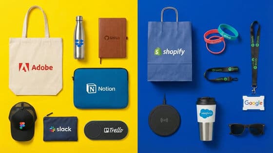 Premium corporate gift set with custom branding