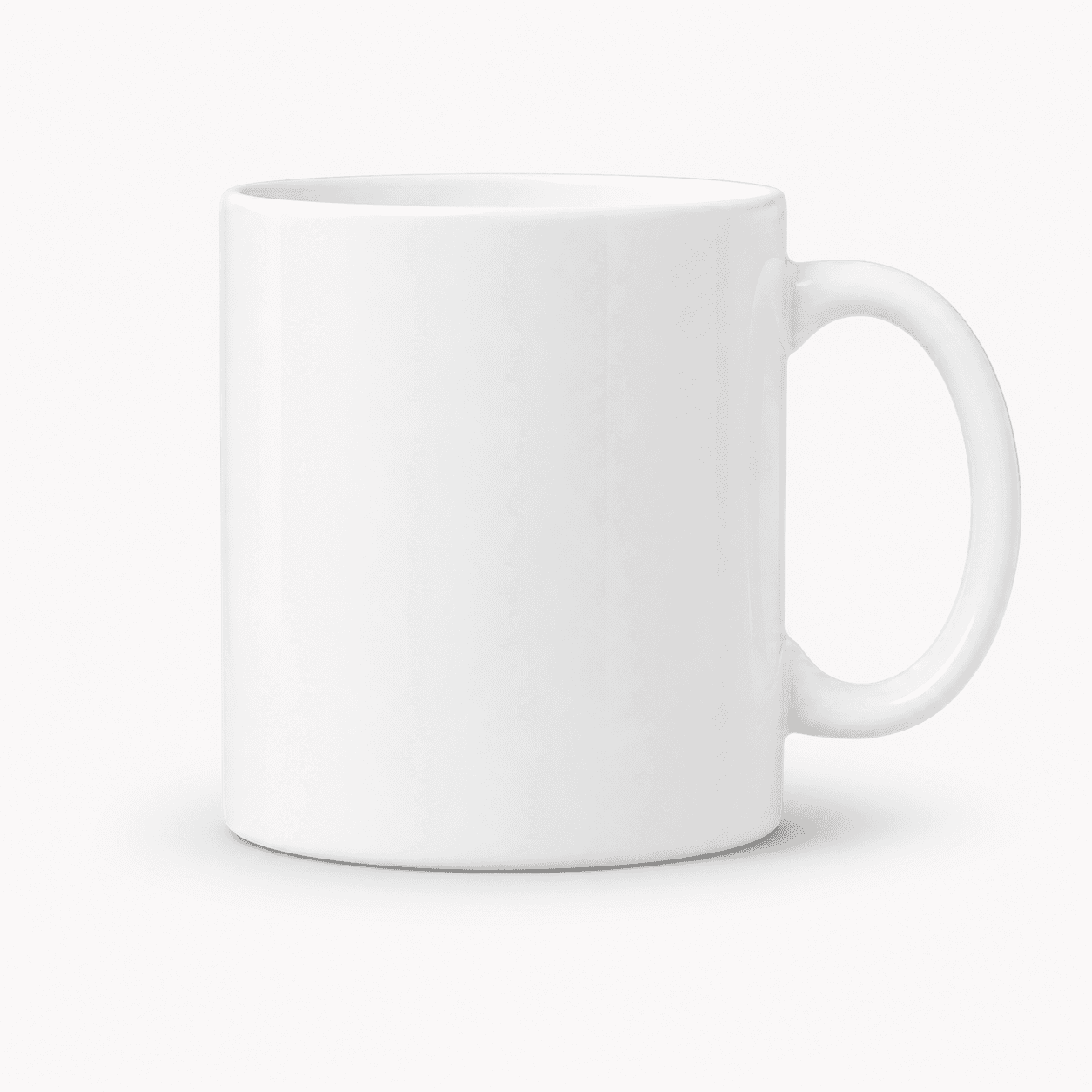 White Ceramic Mug 325ml