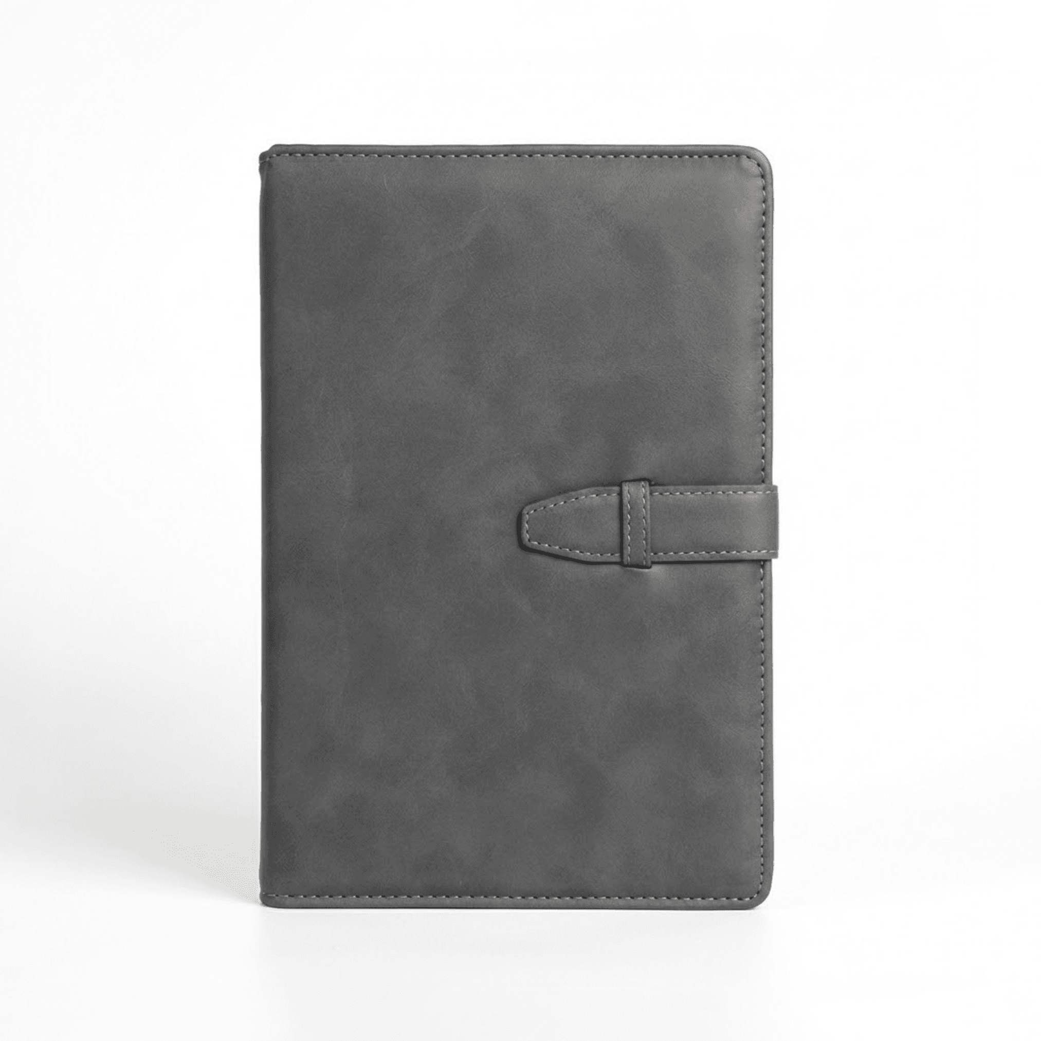 A5 PU Leather Notebook - Gray